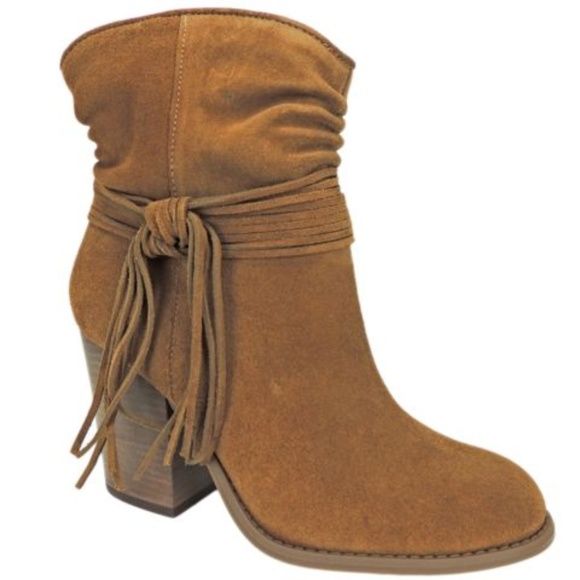 *SALE* Jessica Simpson Sesley Block-Heel Booties - Picture 1 of 4